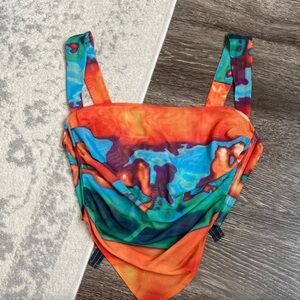 Revolve Miaou mesh top